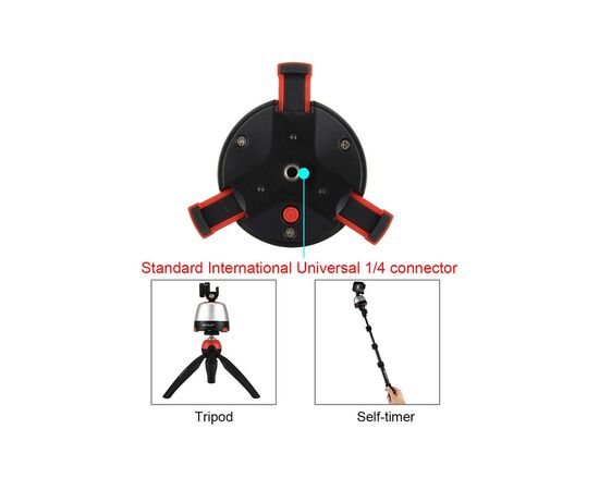 Голова штативная Puluz PU360R red (PU360R), изображение 5 Голова штативная Puluz PU360R red (PU360R), изображение 5