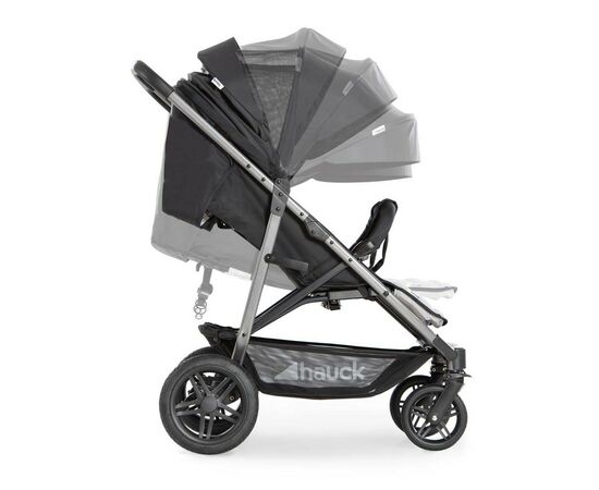 Коляска Hauck Rapid 3R Duo silver/charcoal (з адаптерами) (51201-2), изображение 2 Коляска Hauck Rapid 3R Duo silver/charcoal (з адаптерами) (51201-2), изображение 2