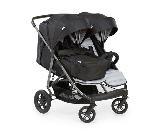 Коляска Hauck Rapid 3R Duo silver/charcoal (з адаптерами) (51201-2), изображение 5 Коляска Hauck Rapid 3R Duo silver/charcoal (з адаптерами) (51201-2), изображение 5