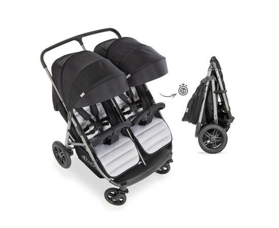 Коляска Hauck Rapid 3R Duo silver/charcoal (з адаптерами) (51201-2)