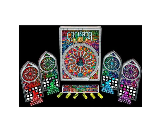 Настольная игра Geekach Games Саграда (Sagrada) (GKCH027S), изображение 3 Настольная игра Geekach Games Саграда (Sagrada) (GKCH027S), изображение 3