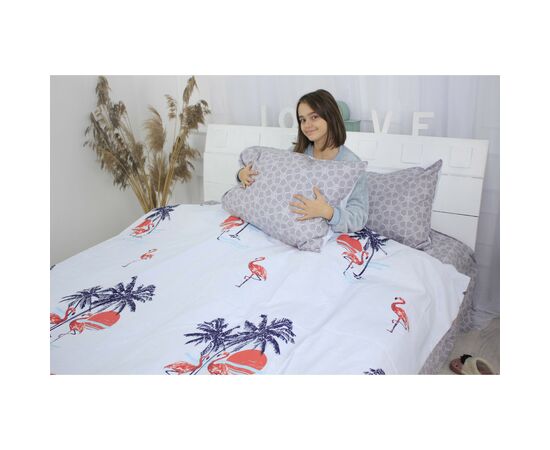 Постельное белье MirSon Бязь Ranforce Elite 17-0268 Garland King Size (2200004707105), изображение 3 Постельное белье MirSon Бязь Ranforce Elite 17-0268 Garland King Size (2200004707105), изображение 3