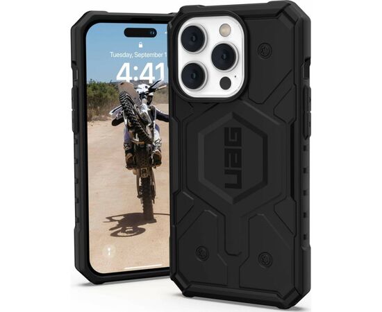Чехол для мобильного телефона Uag Apple iPhone 14 Pro Pathfinder Magsafe, Black (114054114040), изображение 11 Чехол для мобильного телефона Uag Apple iPhone 14 Pro Pathfinder Magsafe, Black (114054114040), изображение 11