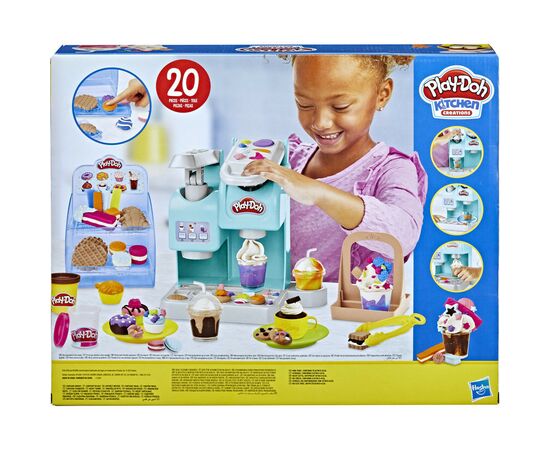 Набор для творчества Hasbro Play-Doh Разноцветное кафе (F5836), изображение 2 Набор для творчества Hasbro Play-Doh Разноцветное кафе (F5836), изображение 2