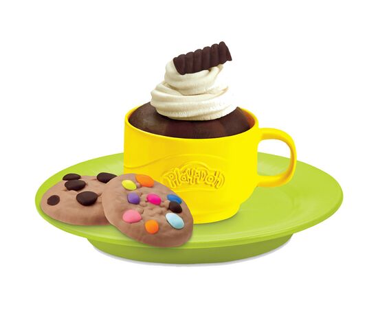 Набор для творчества Hasbro Play-Doh Разноцветное кафе (F5836), изображение 9 Набор для творчества Hasbro Play-Doh Разноцветное кафе (F5836), изображение 9