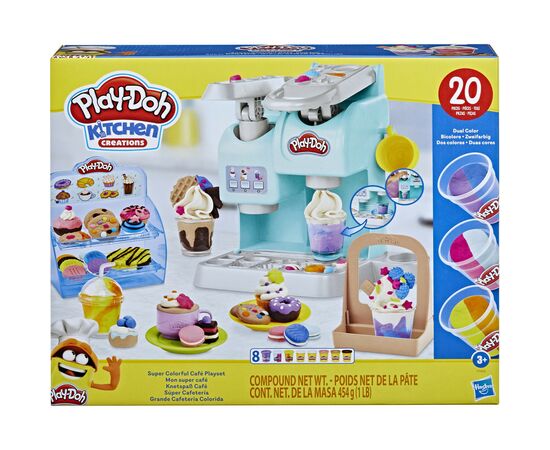 Набір для творчості Hasbro Play-Doh Різнокольорове кафе (F5836)