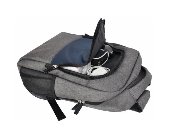 Рюкзак для ноутбука Porto 15.6" RNB-4005 GY (RNB-4005GY), зображення 8 Рюкзак для ноутбука Porto 15.6" RNB-4005 GY (RNB-4005GY), зображення 8