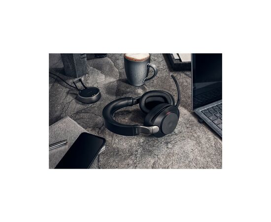 Наушники Jabra Evolve 2 85 MS USB-A Black (28599-999-999), изображение 8 Наушники Jabra Evolve 2 85 MS USB-A Black (28599-999-999), изображение 8
