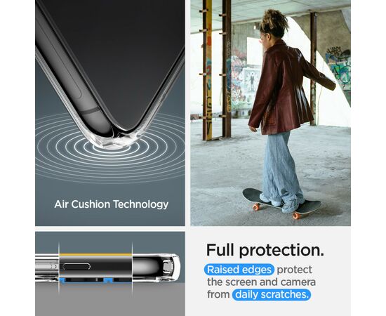 Чехол для моб. телефона Spigen Samsung Galaxy S23 Liquid Crystal, Crystal Clear (ACS05708), изображение 5 Чехол для моб. телефона Spigen Samsung Galaxy S23 Liquid Crystal, Crystal Clear (ACS05708), изображение 5