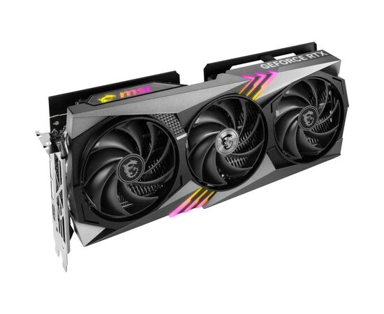 Видеокарта MSI GeForce RTX4070 12Gb GAMING X TRIO (RTX 4070 GAMING X TRIO 12G), изображение 4 Видеокарта MSI GeForce RTX4070 12Gb GAMING X TRIO (RTX 4070 GAMING X TRIO 12G), изображение 4