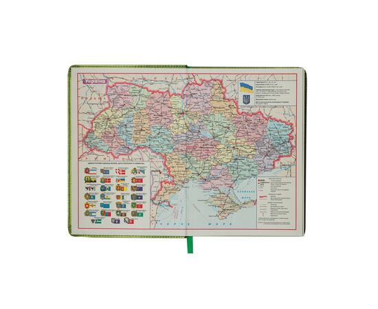 Еженедельник Buromax недатированный Castello А5 288 страниц черный (BM.2051-01), изображение 6