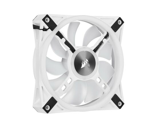 Кулер для корпуса Corsair QL Series, WHITE QL120 RGB (CO-9050104-WW), изображение 6 Кулер для корпуса Corsair QL Series, WHITE QL120 RGB (CO-9050104-WW), изображение 6