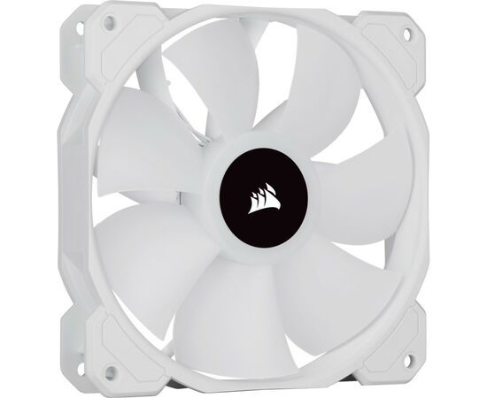 Кулер для корпуса Corsair SP120 RGB ELITE White (CO-9050137-WW), изображение 5 Кулер для корпуса Corsair SP120 RGB ELITE White (CO-9050137-WW), изображение 5