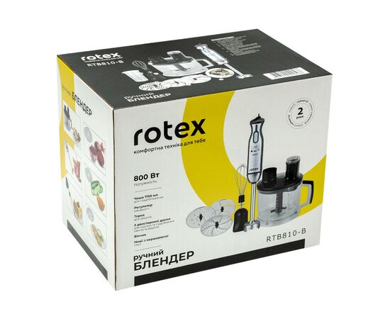 Блендер Rotex RTB810-B, изображение 11 Блендер Rotex RTB810-B, изображение 11