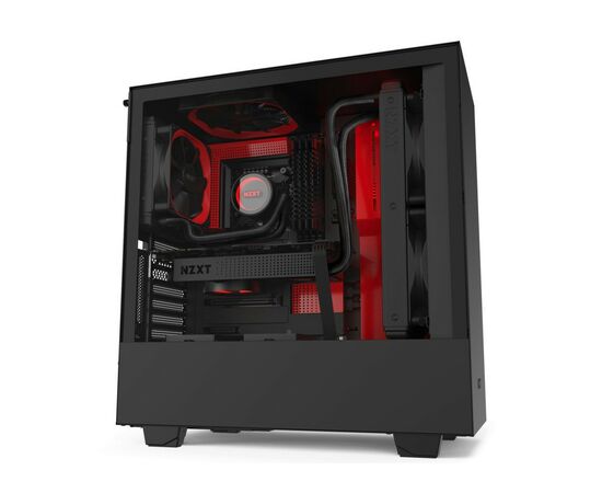 Корпус NZXT H510i Black/Red (CA-H510i-BR), изображение 11 Корпус NZXT H510i Black/Red (CA-H510i-BR), изображение 11
