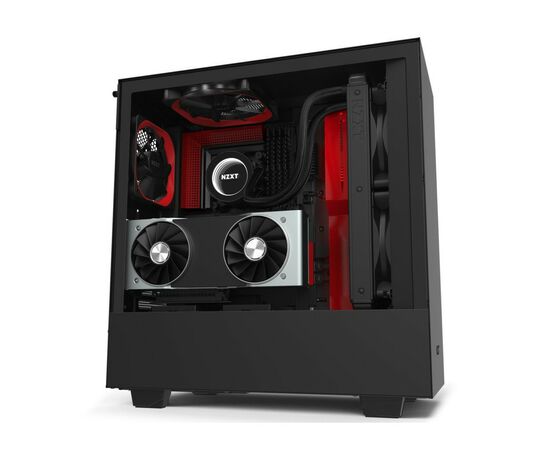 Корпус NZXT H510i Black/Red (CA-H510i-BR), изображение 12 Корпус NZXT H510i Black/Red (CA-H510i-BR), изображение 12