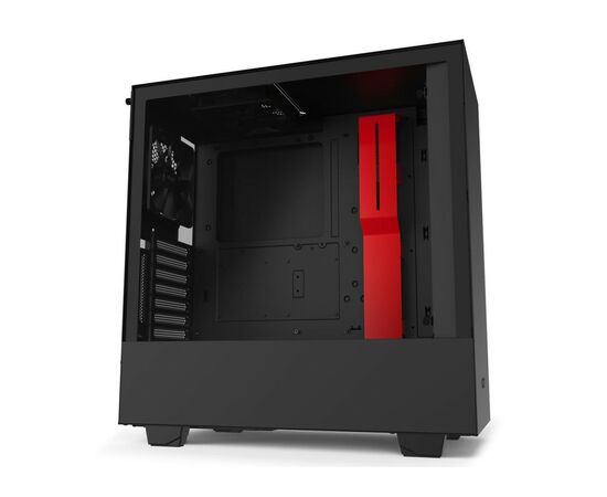 Корпус NZXT H510i Black/Red (CA-H510i-BR), изображение 6 Корпус NZXT H510i Black/Red (CA-H510i-BR), изображение 6