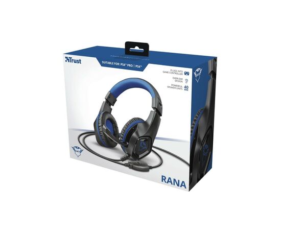 Навушники Trust GXT 404B Rana Gaming Headset for PS4 3.5mm BLUE (23309), зображення 12