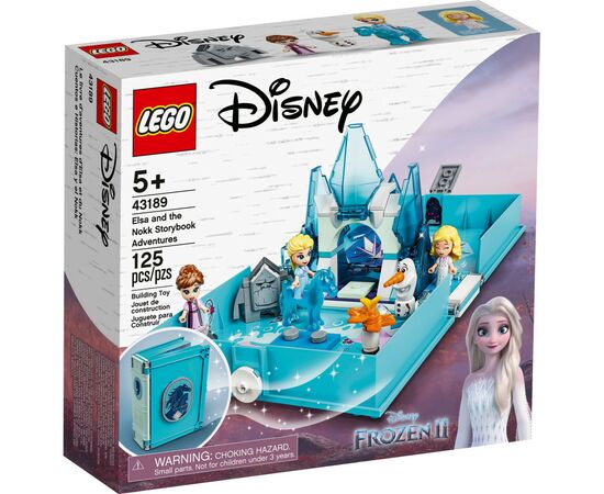 Конструктор LEGO Disney Princess Книга приключений Ельзи й Нокк 125 деталей (43189)