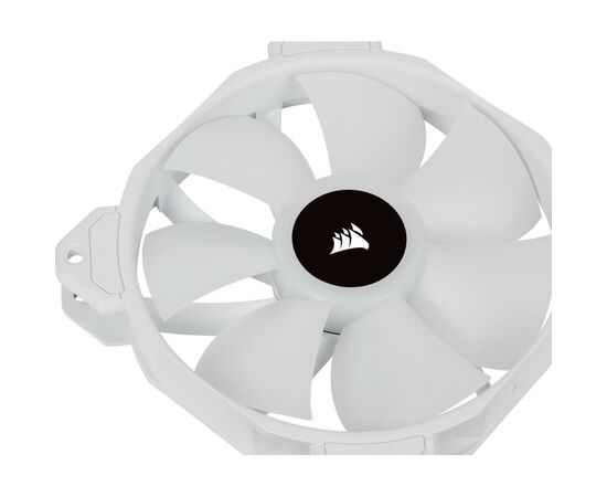 Кулер для корпуса Corsair SP120 RGB ELITE White (CO-9050137-WW), изображение 7 Кулер для корпуса Corsair SP120 RGB ELITE White (CO-9050137-WW), изображение 7