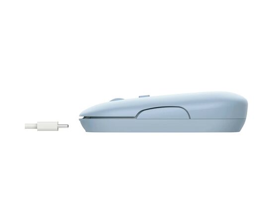 Мышка Trust Puck Wireless/Bluetooth Silent Blue (24126), изображение 5 Мышка Trust Puck Wireless/Bluetooth Silent Blue (24126), изображение 5