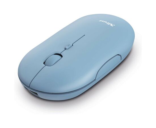 Мышка Trust Puck Wireless/Bluetooth Silent Blue (24126), изображение 7 Мышка Trust Puck Wireless/Bluetooth Silent Blue (24126), изображение 7