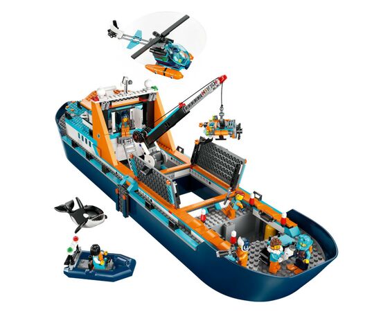 Конструктор LEGO City Арктический исследовательский корабль 815 деталей (60368), изображение 4 Конструктор LEGO City Арктический исследовательский корабль 815 деталей (60368), изображение 4
