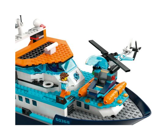 Конструктор LEGO City Арктический исследовательский корабль 815 деталей (60368), изображение 5 Конструктор LEGO City Арктический исследовательский корабль 815 деталей (60368), изображение 5