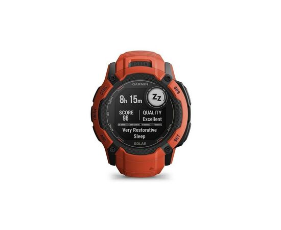 Смарт-часы Garmin Instinct 2X, Solar, Flame Red, GPS (010-02805-01), изображение 7 Смарт-часы Garmin Instinct 2X, Solar, Flame Red, GPS (010-02805-01), изображение 7