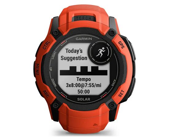 Смарт-часы Garmin Instinct 2X, Solar, Flame Red, GPS (010-02805-01), изображение 9 Смарт-часы Garmin Instinct 2X, Solar, Flame Red, GPS (010-02805-01), изображение 9
