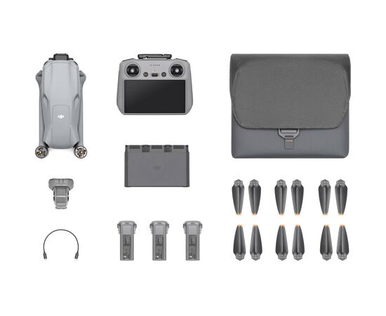 Квадрокоптер DJI Air 3 Fly More Combo with RC 2 (CP.MA.00000693.04), изображение 12 Квадрокоптер DJI Air 3 Fly More Combo with RC 2 (CP.MA.00000693.04), изображение 12