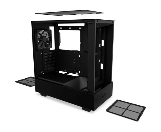 Корпус NZXT H5 Flow RGB 2023 All Black Edition (CC-H51FB-R1), изображение 11