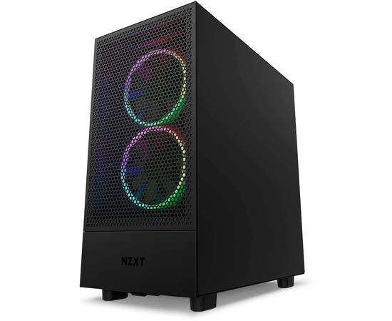Корпус NZXT H5 Flow RGB 2023 All Black Edition (CC-H51FB-R1), изображение 2