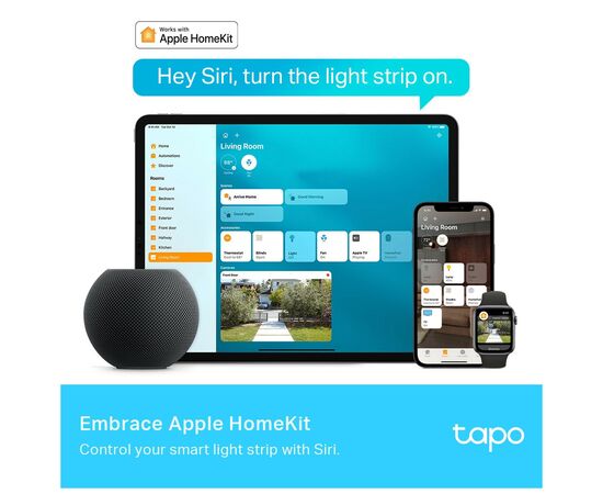 Світлодіодна стрічка TP-Link TAPO L930-10 (TAPO-L930-10), зображення 12 Світлодіодна стрічка TP-Link TAPO L930-10 (TAPO-L930-10), зображення 12