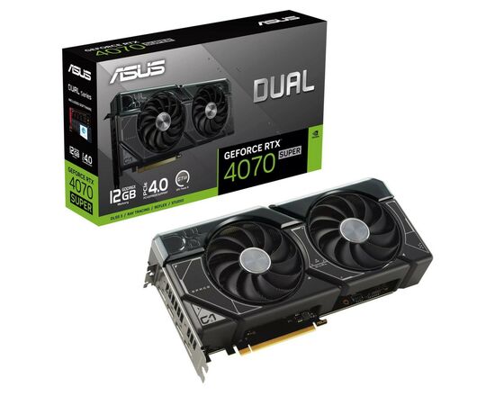Видеокарта ASUS GeForce RTX4070 SUPER 12Gb DUAL (DUAL-RTX4070S-12G), изображение 2
