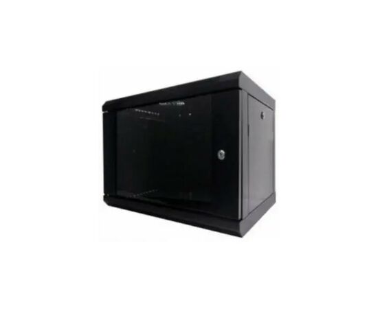Шкаф настенный Hypernet 9U 19" 600x500 (WMNC-500-9U-FLAT-BLACK)