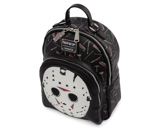 Рюкзак школьный Loungefly LF Friday The 13th Jason Mask Mini (FRIBK0004), изображение 2 Рюкзак школьный Loungefly LF Friday The 13th Jason Mask Mini (FRIBK0004), изображение 2