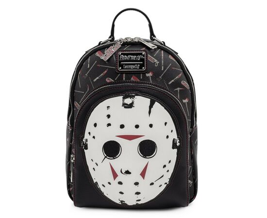 Рюкзак школьный Loungefly LF Friday The 13th Jason Mask Mini (FRIBK0004), изображение 5 Рюкзак школьный Loungefly LF Friday The 13th Jason Mask Mini (FRIBK0004), изображение 5