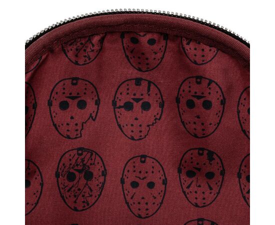 Рюкзак школьный Loungefly LF Friday The 13th Jason Mask Mini (FRIBK0004), изображение 6 Рюкзак школьный Loungefly LF Friday The 13th Jason Mask Mini (FRIBK0004), изображение 6