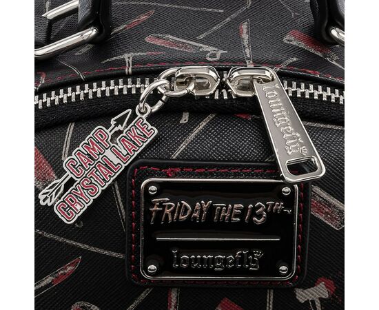 Рюкзак школьный Loungefly LF Friday The 13th Jason Mask Mini (FRIBK0004), изображение 7 Рюкзак школьный Loungefly LF Friday The 13th Jason Mask Mini (FRIBK0004), изображение 7