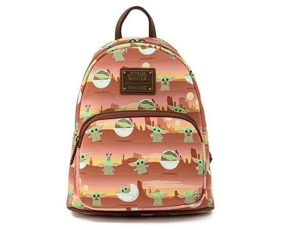 Рюкзак школьный Loungefly Star Wars The Mandalorian - The Child Baby Yoda Mini Backpack (STBK0201)