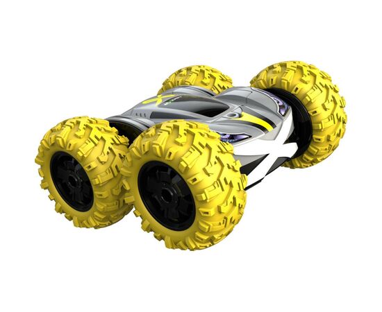 Радиоуправляемая игрушка Silverlit Exost 360 CROSS II, 118 2,4 ГГц, желтая (20257-3), изображение 4 Радиоуправляемая игрушка Silverlit Exost 360 CROSS II, 118 2,4 ГГц, желтая (20257-3), изображение 4