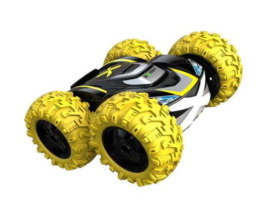 Радиоуправляемая игрушка Silverlit Exost 360 CROSS II, 118 2,4 ГГц, желтая (20257-3), изображение 7 Радиоуправляемая игрушка Silverlit Exost 360 CROSS II, 118 2,4 ГГц, желтая (20257-3), изображение 7