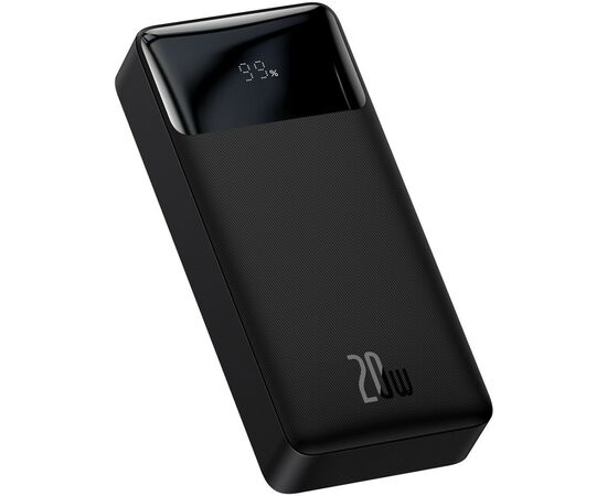 Батарея универсальная Baseus Bipow 20000mAh, PD/20W, QC3.0/USB-C, 2*USB-A/3A(max.), black (PPDML-M01), изображение 2 Батарея универсальная Baseus Bipow 20000mAh, PD/20W, QC3.0/USB-C, 2*USB-A/3A(max.), black (PPDML-M01), изображение 2