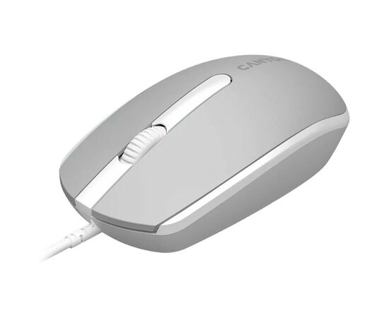 Мышка Canyon M-10 USB Dark Grey (CNE-CMS10DG), изображение 2 Мышка Canyon M-10 USB Dark Grey (CNE-CMS10DG), изображение 2
