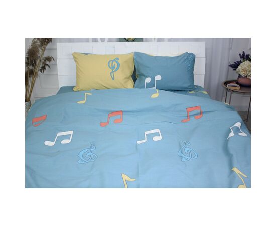Постельное белье MirSon Бязь Ranforce Elite 17-0421 Music King Size (2200004705651)