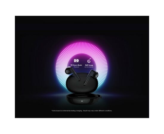 Навушники Tecno Buds 2 Black (4895180765681), зображення 5 Навушники Tecno Buds 2 Black (4895180765681), зображення 5