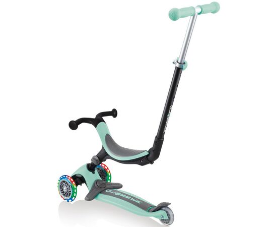 Самокат Globber Go Up Foldable Plus Lights мятный (743-206), изображение 5 Самокат Globber Go Up Foldable Plus Lights мятный (743-206), изображение 5