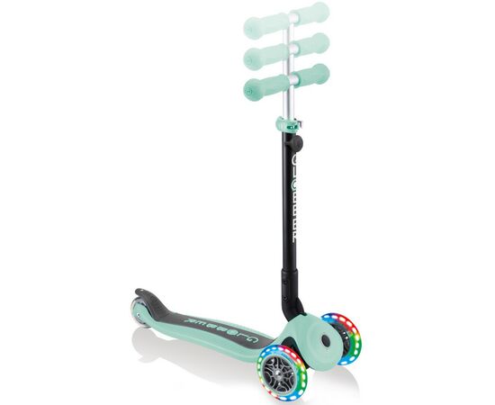 Самокат Globber Go Up Foldable Plus Lights мятный (743-206), изображение 8 Самокат Globber Go Up Foldable Plus Lights мятный (743-206), изображение 8