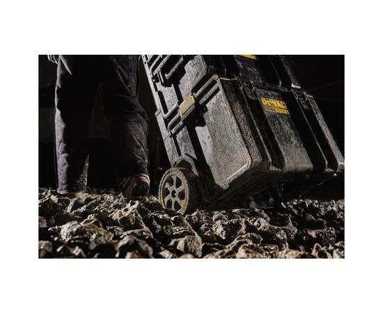 Ящик для инструментов DeWALT комплект TOUGHSYSTEM 2.0, 3 ящика на тележке (DWST83401-1), изображение 8 Ящик для инструментов DeWALT комплект TOUGHSYSTEM 2.0, 3 ящика на тележке (DWST83401-1), изображение 8
